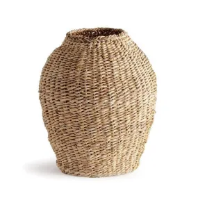 Abaca Natural Teardrop Vase - Small