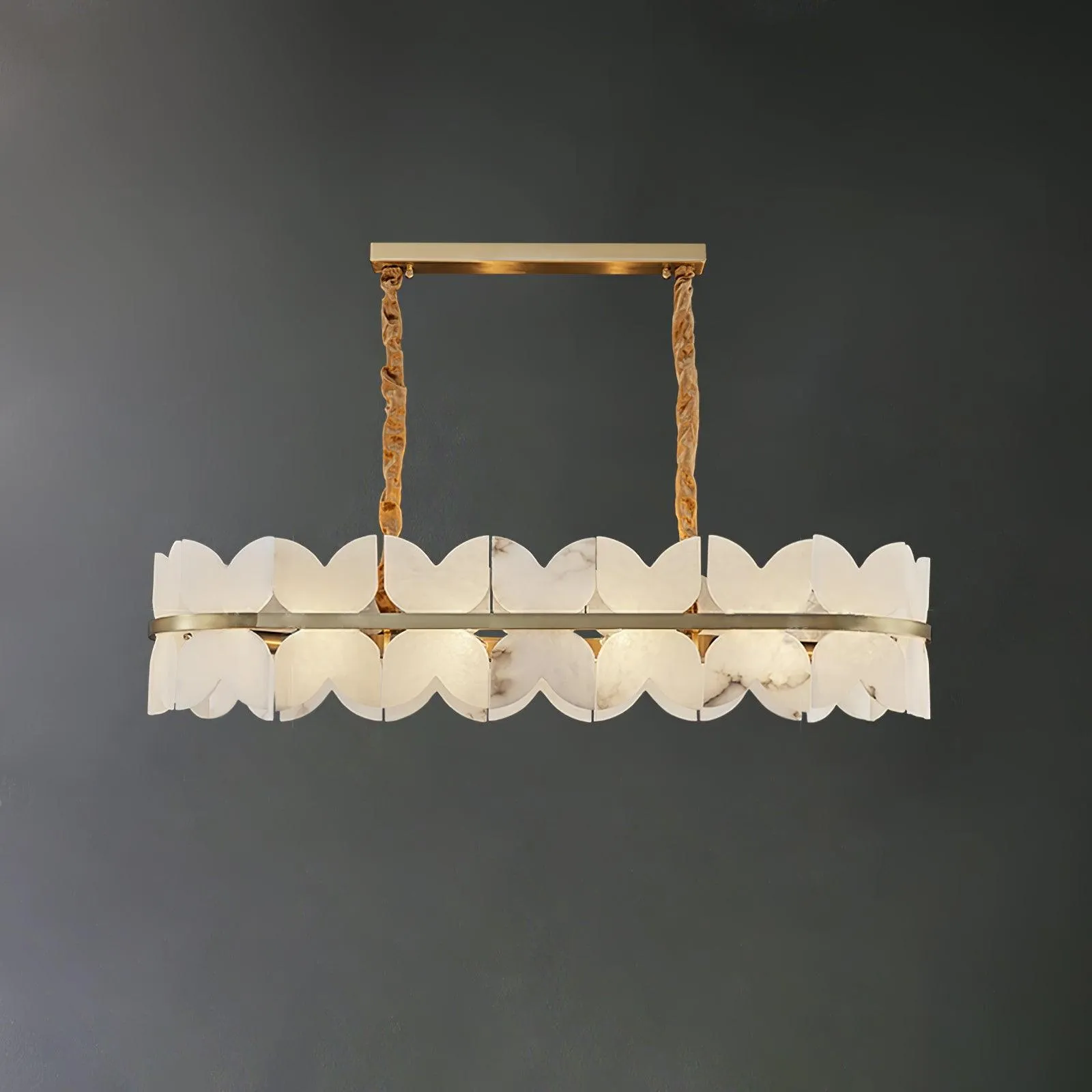 Alabaster Cloudscape Chandelier