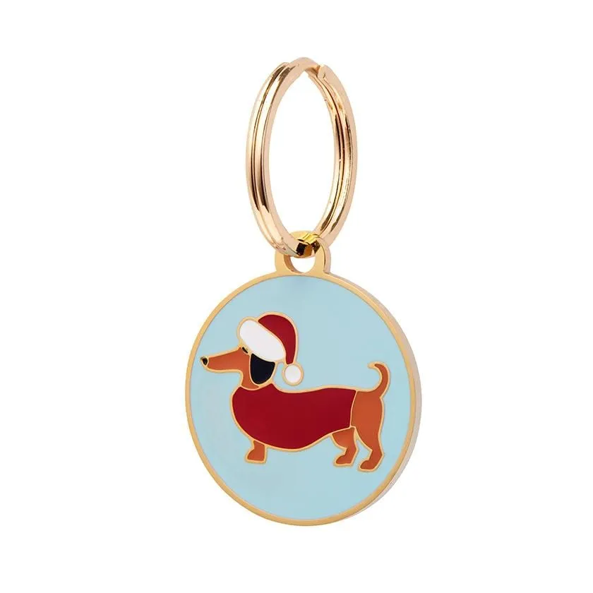 Christmas Spiffy Enamel Pet Charm