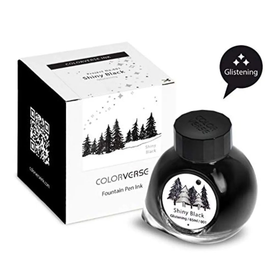 Colorverse Ink Project Ink Shinny Black  (65ML)