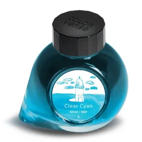 Colorverse Project Series Clear Cyan Fountain Pen Ink-65ml