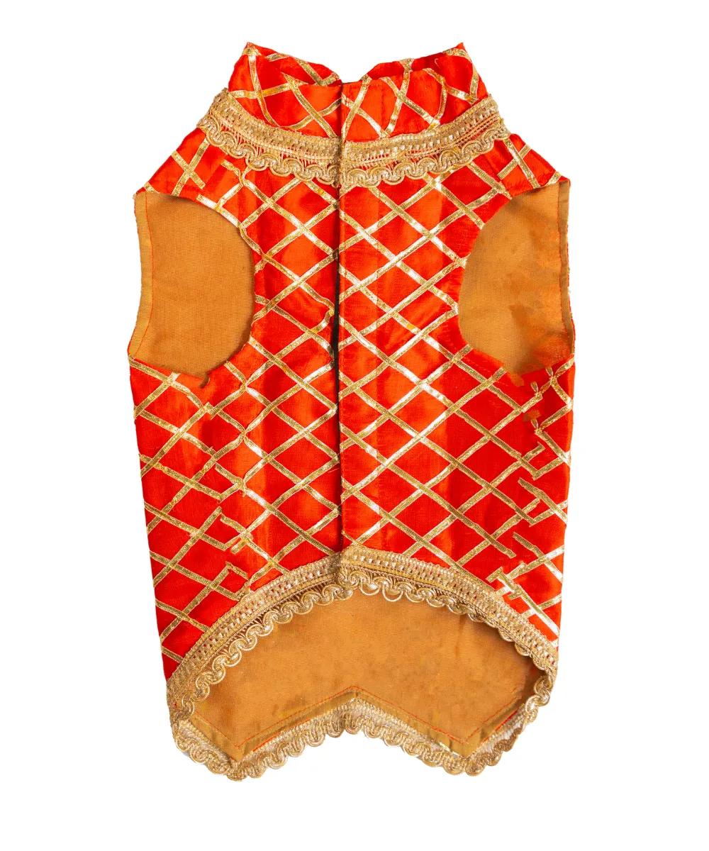 Dog Sherwani Red