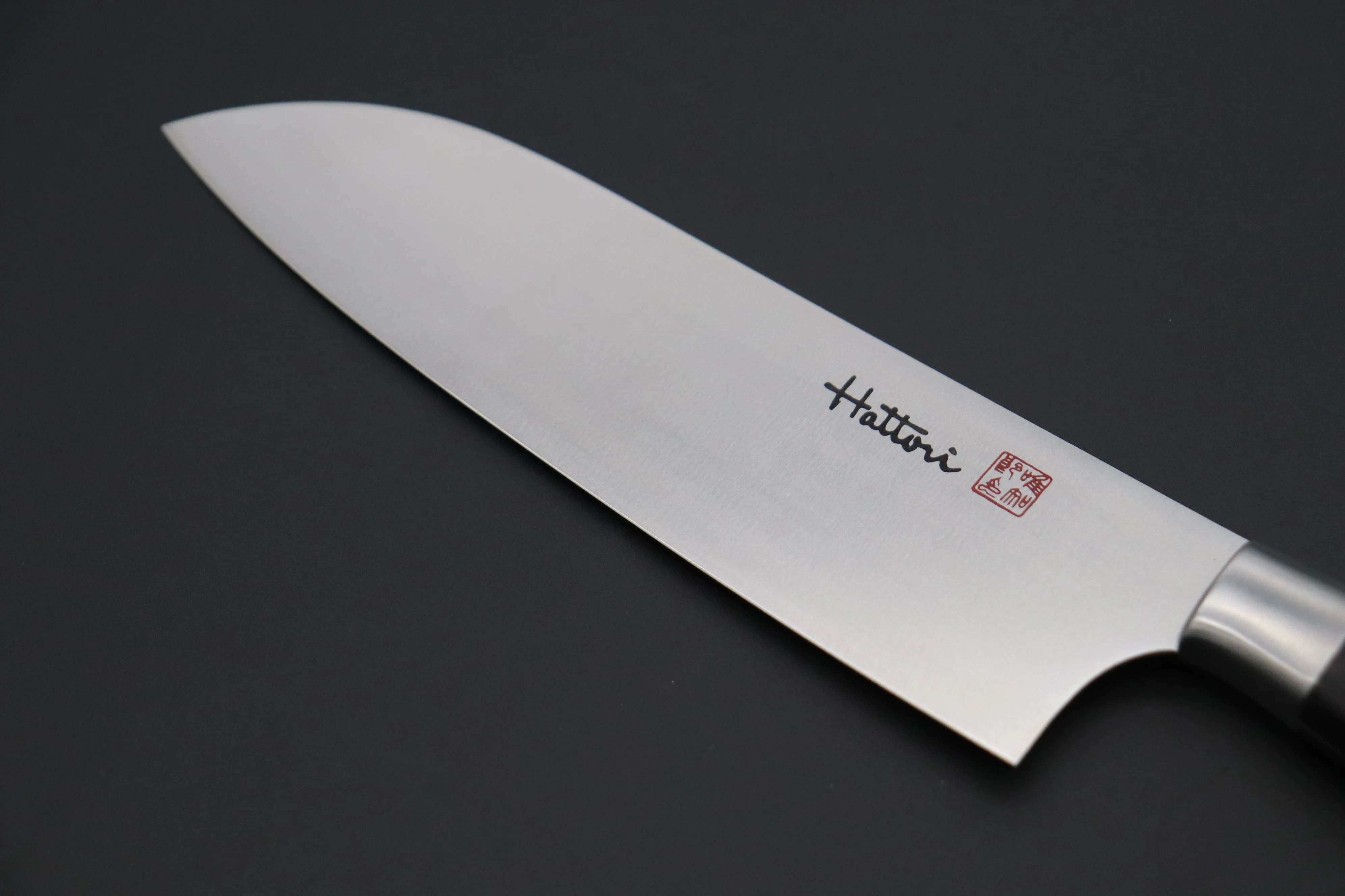 Hattori Forums FH Series FH-4A Santoku 170mm (6.6inch, African Blackwood Handle)