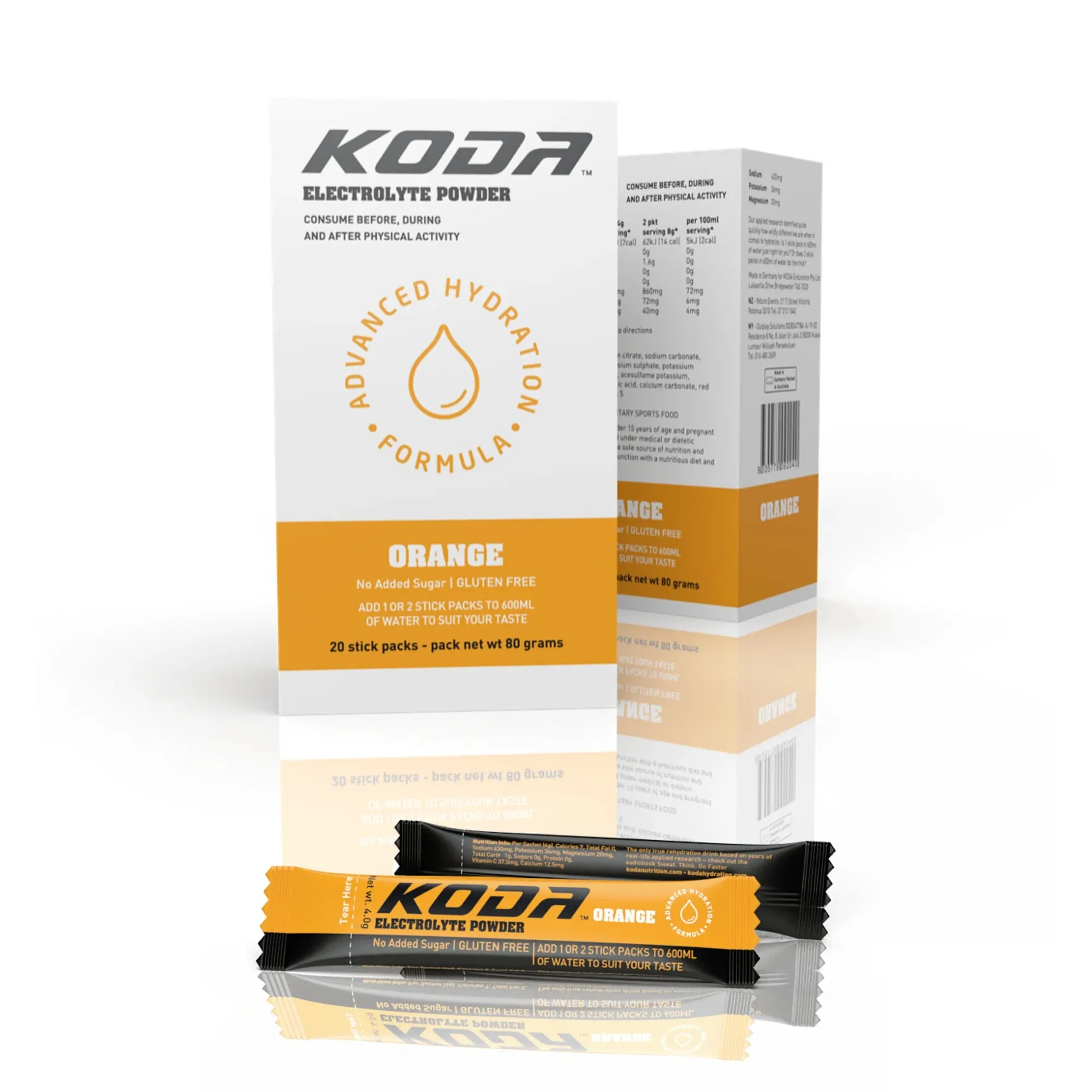 Koda Electrolyte Powder (20 Stick Pack)