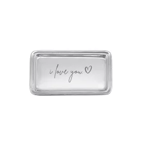 "I Love You" Statement Tray